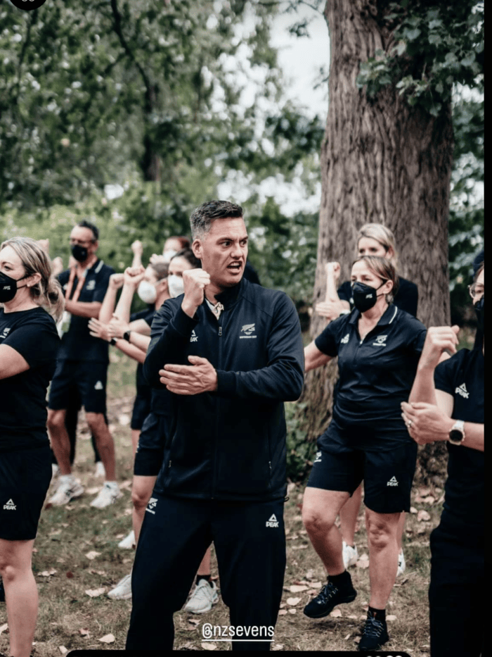 The Haka International team of Māori kaihaka based in London