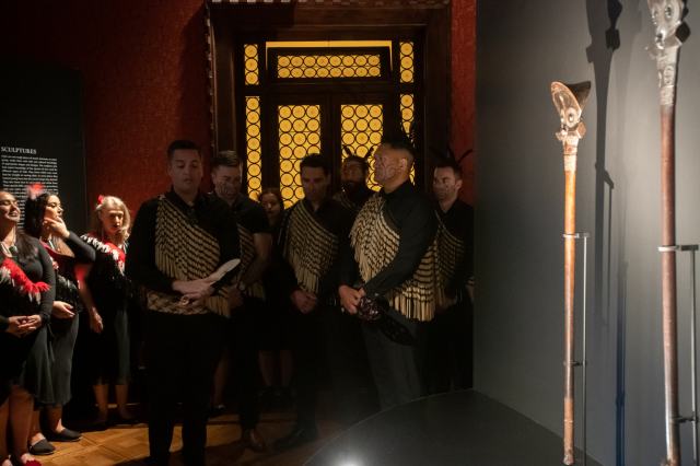 Museum karakia — a blessing performed at a museum in Venice